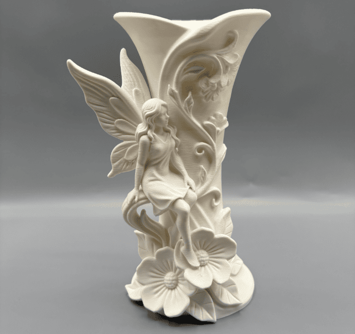 3d print cute little things for spring and summer_fairy garden sculpture vase